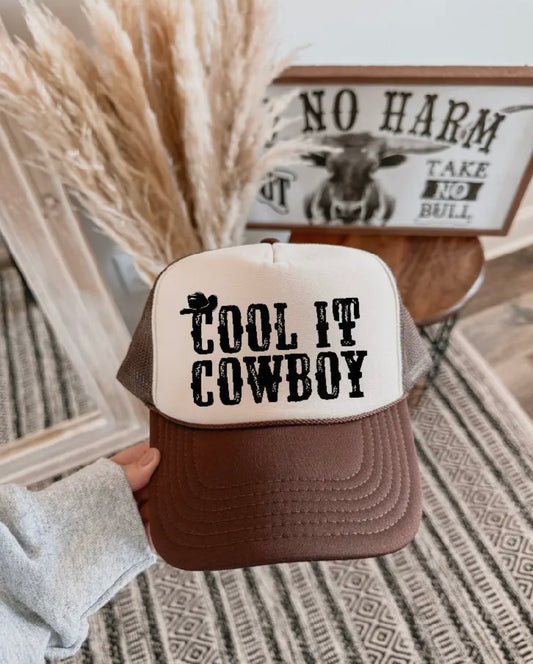 Cool It Cowboy Trucker Hat