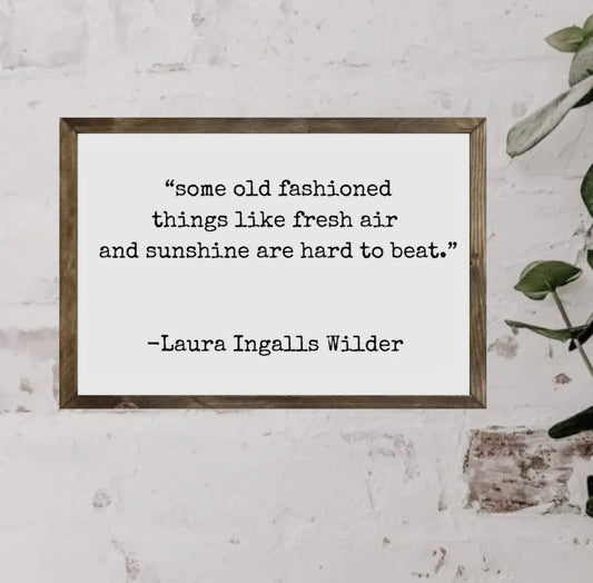 Laura Ingles Wilder Sign